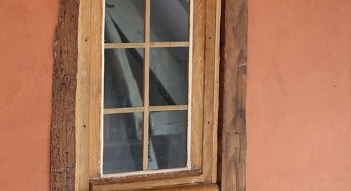 Fenêtre chambre vue de la mezanine
